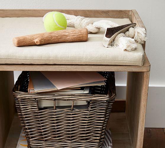 Apartment Entry Bench Cushion Pottery Barn