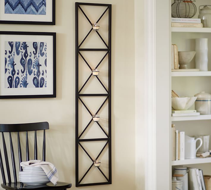 Ezra Wall Mount Votive Holder Pottery Barn