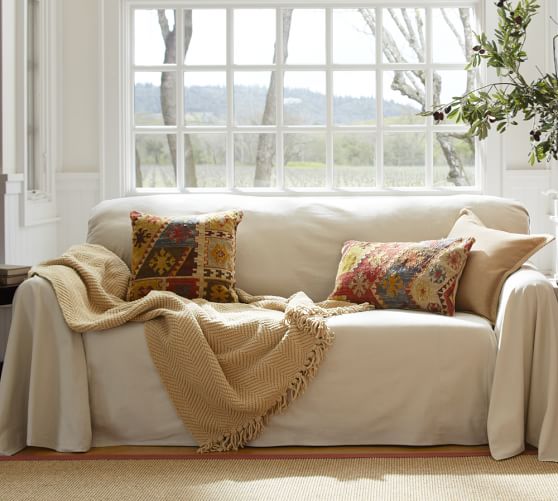 Well Liked Drop Cloth Upholstered Sofa Rs91 Roccommunity Perfect Twill Dropcloth Slipcover Pottery Barn Gp66