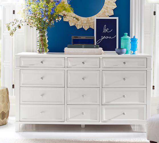 Clara Bed/Headboard & Dresser Set Pottery Barn