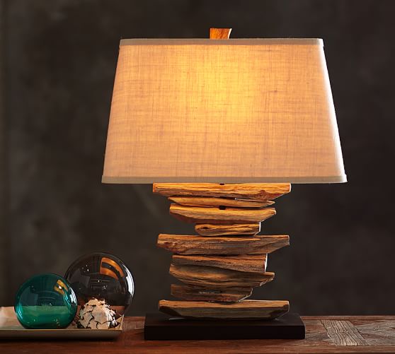 Driftwood Table Lamp Base Pottery Barn