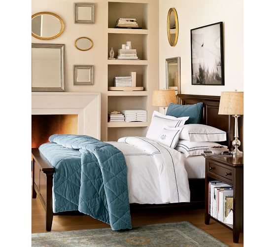 Hudson Wide Nightstand Pottery Barn