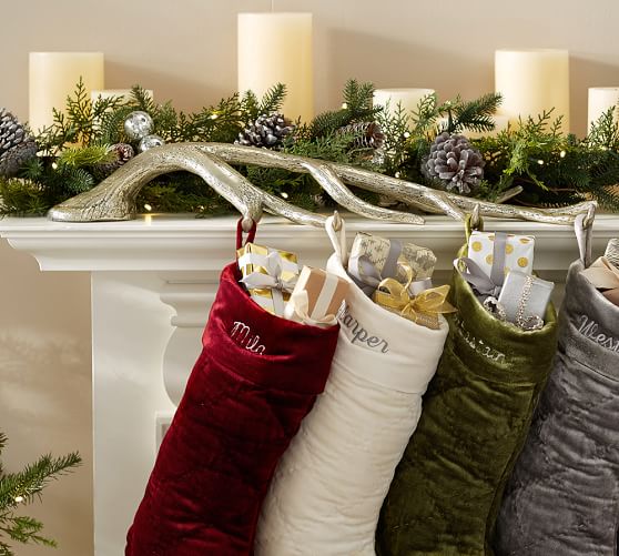 Antler Stocking Holder Pottery Barn