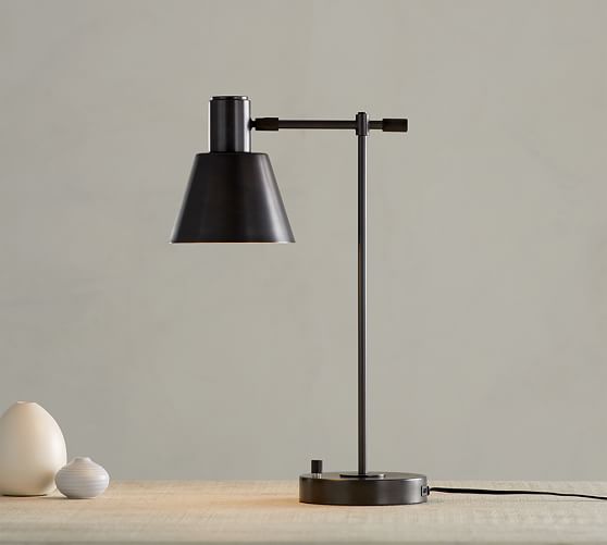 Campbell Task Lamp With Usb Ports Pottery Barn Campbell Task Lamp With Usb Ports