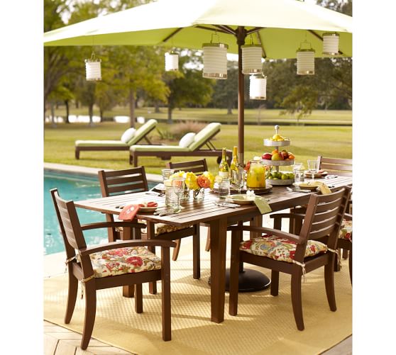 Chesapeake Rectangular Extending Dining Table Pottery Barn Alternate View