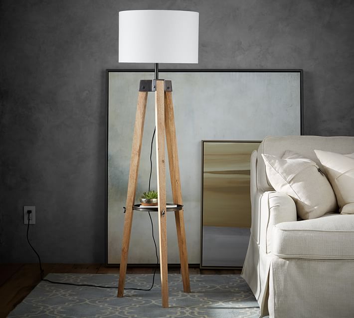Miles Tripod Floor Lamp Pottery Barn