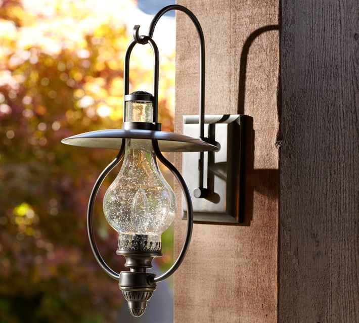 Talbert Kerosene Indoor Outdoor Sconce Pottery Barn