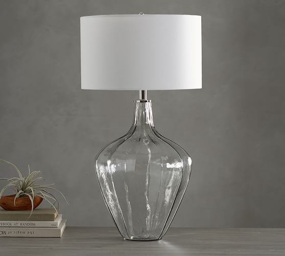 Victoria Faceted Gl Table Lamp Pottery Barn Victoria Faceted Gl Table Lamp