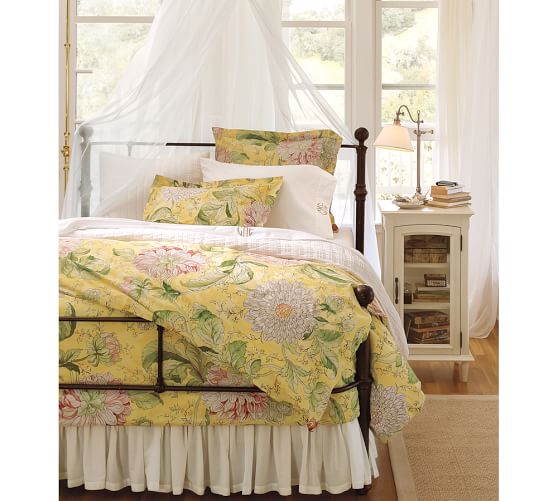 Voile Bed Skirt Pottery Barn