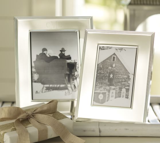 Classic SilverPlated Frames Pottery Barn
