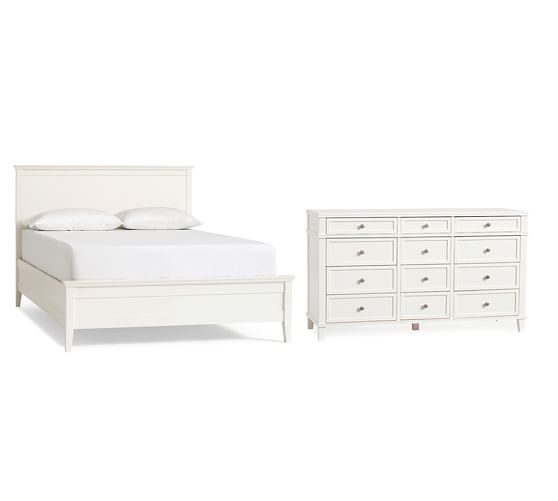 Clara Bed/Headboard & Dresser Set Pottery Barn