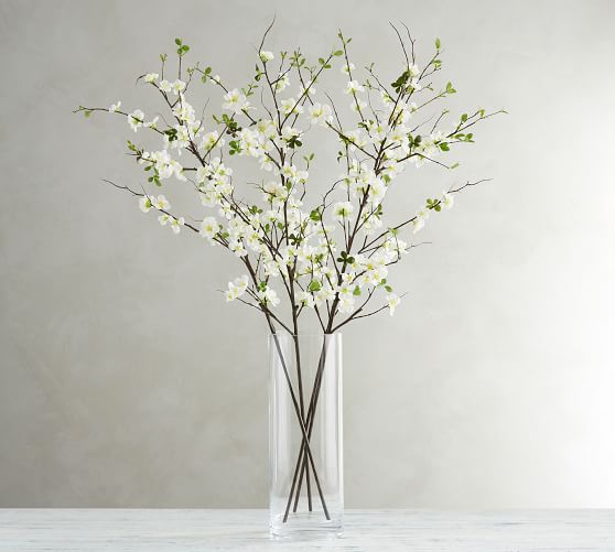 Faux Dogwood Branch Pottery Barn