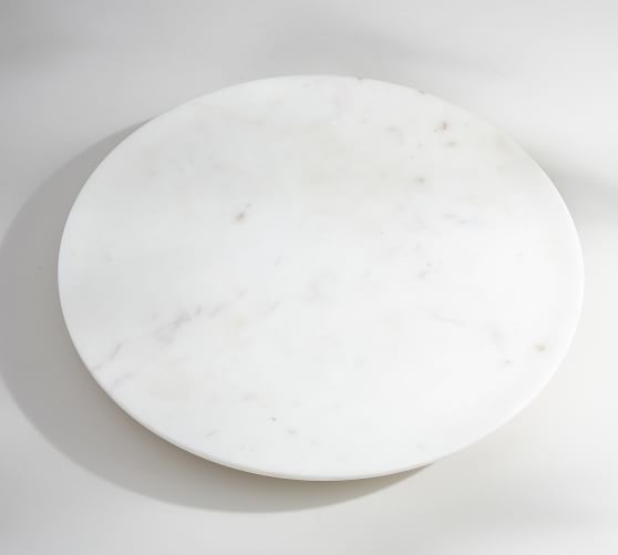 White Marble Lazy Susan Pottery Barn