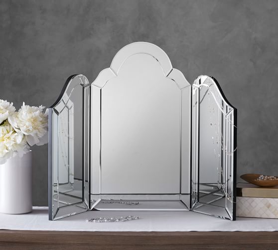 Amelia Vanity Mirror | Pottery Barn