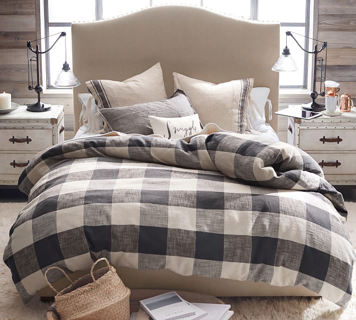 Bryce Buffalo Check Duvet Cover Sham Pottery Barn