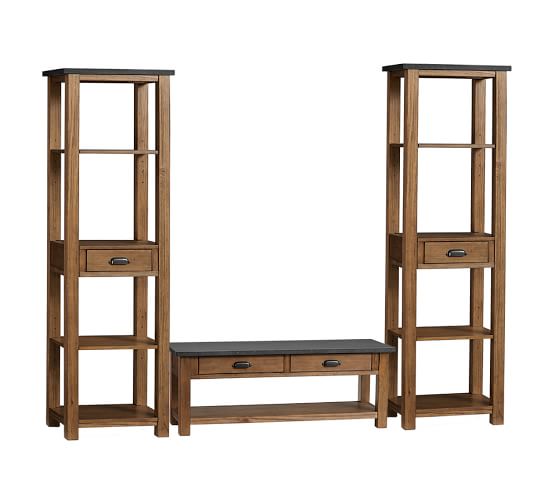 Channing 3Piece Bench & Tower Entryway Set Pottery Barn