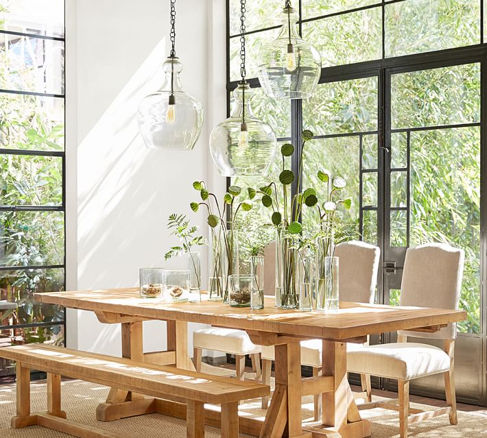 Flynn Oversized Recycled Gl Pendant Pottery Barn