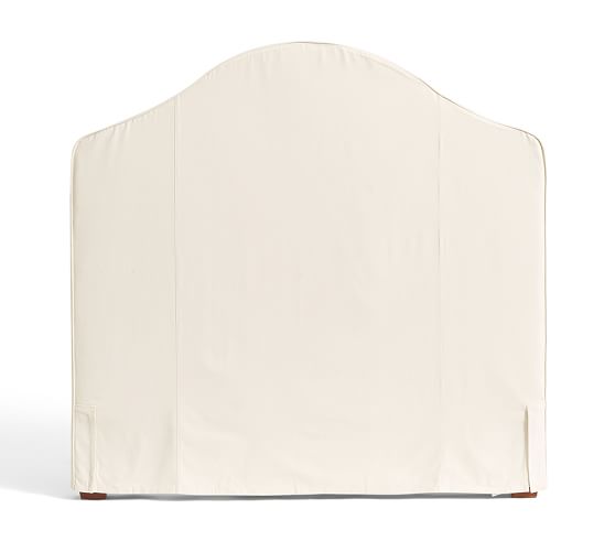 Riley Slipcovered Headboard | Pottery Barn