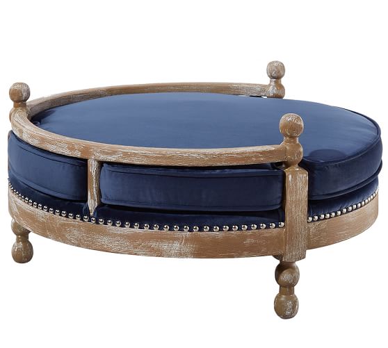 Antique Wood Pet Bed Pottery Barn