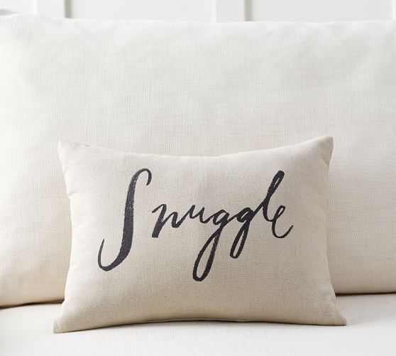 Snuggle Sentiment Pillow 