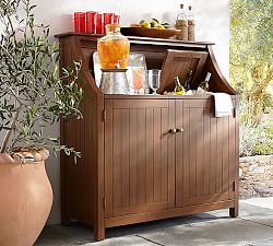 Outdoor Bars Buffet Tables Pottery Barn Chatham Entertaining Storage Console