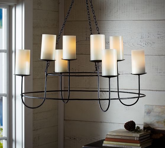 Hanging Round Candelier Pottery Barn