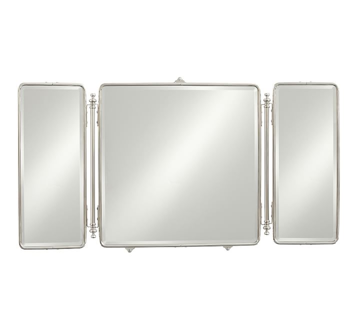 Vintage Tri Fold Mirror Pottery Barn