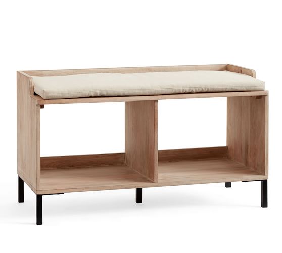 Apartment Entry Bench Cushion Pottery Barn