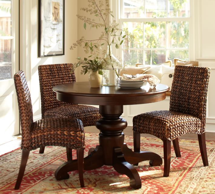 Tivoli Pedestal Dining Table Pottery Barn