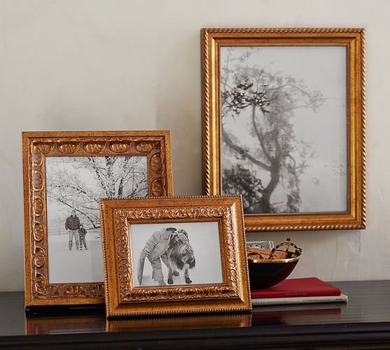 Eclectic Gold Gilt Frames Pottery Barn