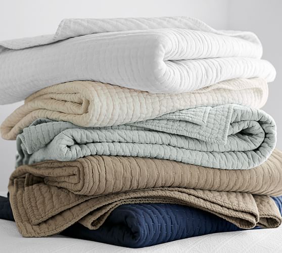 PickStitch Handcrafted Quilt & Sham Pottery Barn