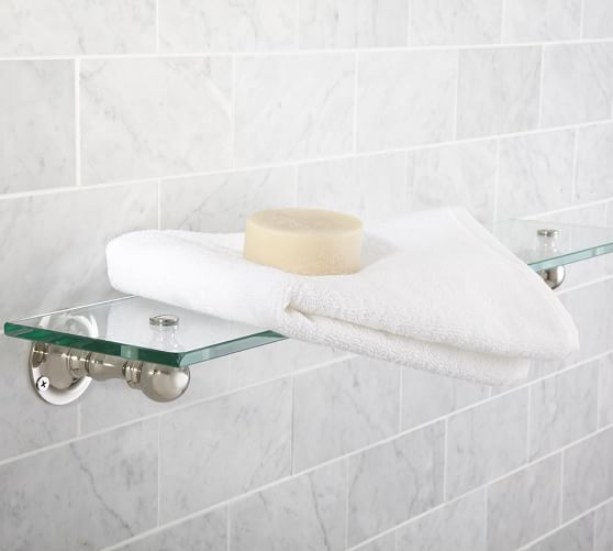 Sussex Glass Shelf Pottery Barn