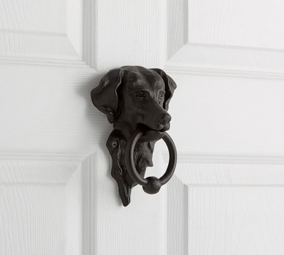 Bronze Dog Door Knocker Pottery Barn