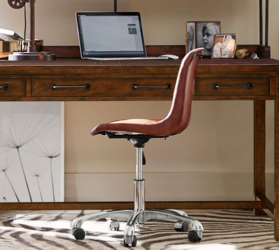 Mitchell Swivel Desk Chair Pottery Barn Mitchell Swivel Desk Chair