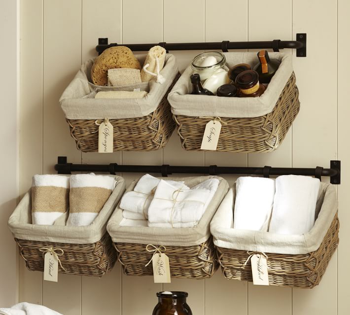 Hannah Basket Wall System Small Pottery Barn