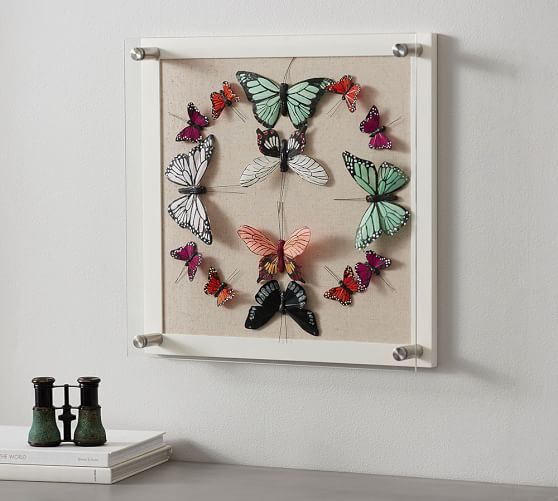 Butterfly Shadow Box Pottery Barn