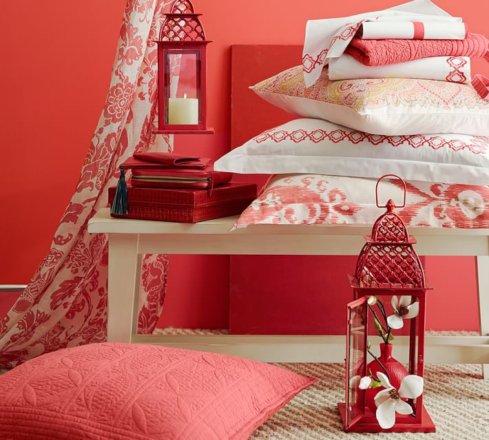 Mia Ikat Duvet Cover Sham Pottery Barn