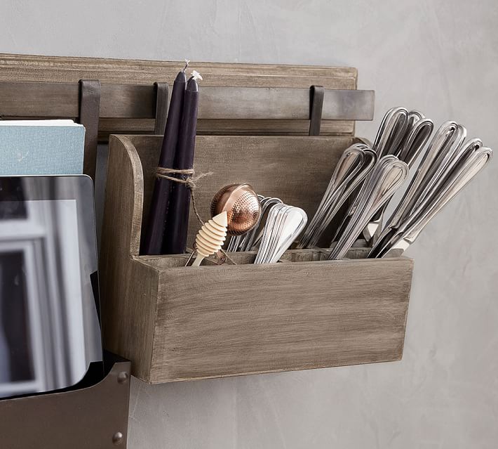 Kitchen Rail System Caddy Pottery Barn