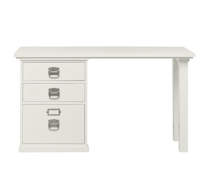 Bedford 3 Drawer Small Desk Pottery Barn
