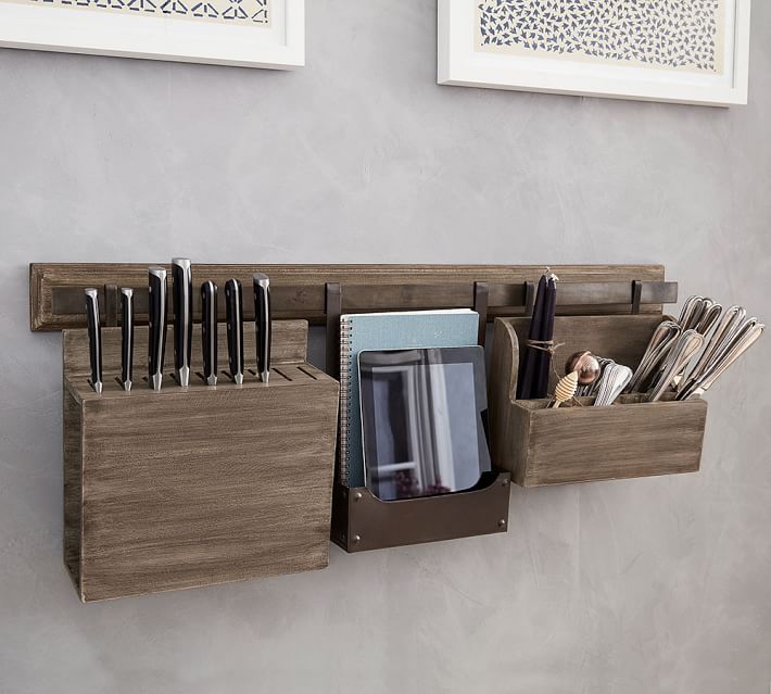 Kitchen Rail System Ledge Pottery Barn