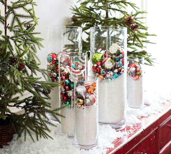 Faux Snow Pottery Barn