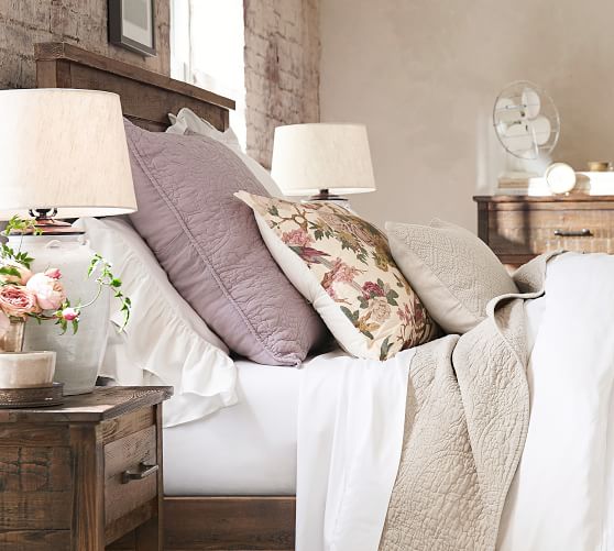 Washed Diamond Pillow Covers Pottery Barn