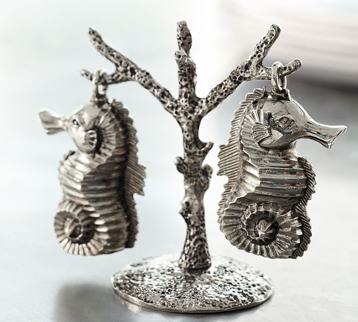 Seahorse Salt & Pepper Shakers | Pottery Barn Seahorse Salt & Pepper Shakers | Pottery Barn