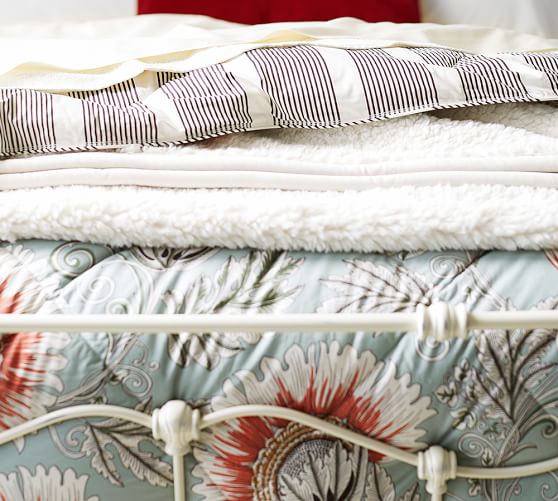 Leona Reversible Comforter and Sham Pottery Barn