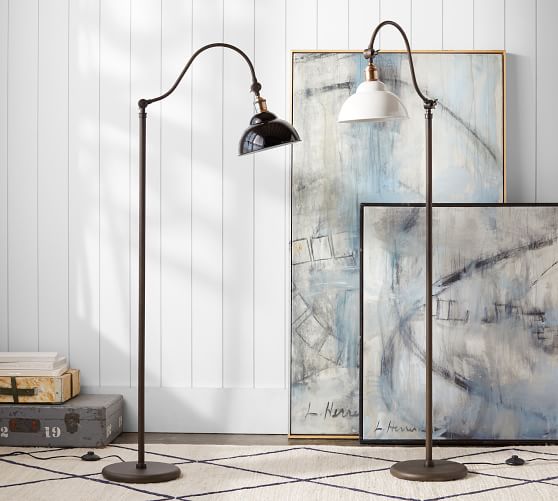 Preston Task Floor Lamp Pottery Barn Preston Task Floor Lamp