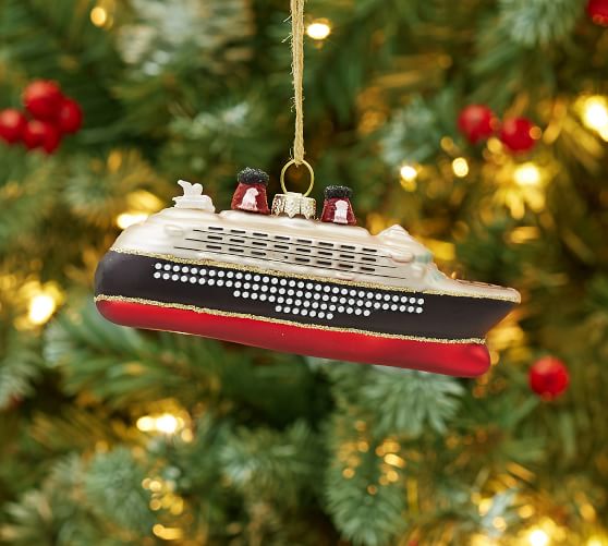 cruise ship christmas ornaments