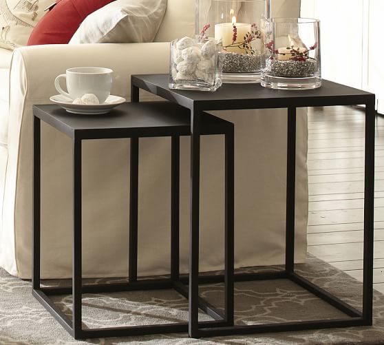 Burke Nesting Side Tables, Set of 2 Pottery Barn