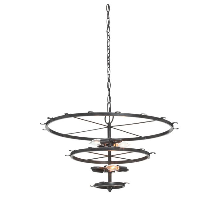 Wine Glass Rack Chandelier Pottery Barn