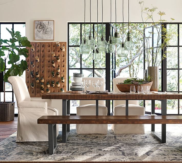 Griffin Reclaimed Wood Dining Table Pottery Barn