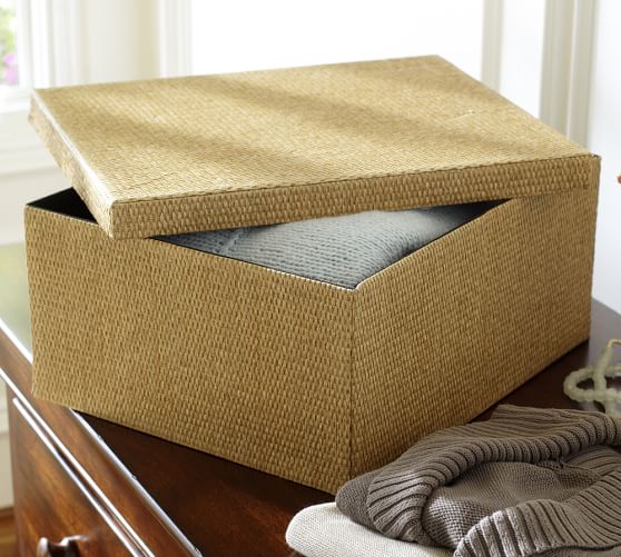 Paloma Collapsible Sweater Box Pottery Barn